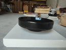 Natural Stone Toros Black Marble Above Counter Vessel Sink Polished (D)16" (H)5" Natural Stone Toros Black Marble Above Counter Vessel Sink Polished (D)16" (H)5"