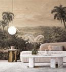 Brazilian Jungle Wall Mural - Peel and Stick Tropical Mural Brazilian Jungle Wall Mural - Peel and Stick Tropical Mural