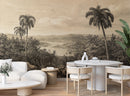 Brazilian Jungle Wall Mural - Peel and Stick Tropical Mural Brazilian Jungle Wall Mural - Peel and Stick Tropical Mural
