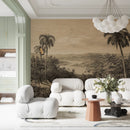 Brazilian Jungle Wall Mural - Peel and Stick Tropical Mural Brazilian Jungle Wall Mural - Peel and Stick Tropical Mural