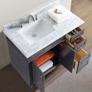 Newport 42" Bathroom Vanity Charcoal Newport 42" Bathroom Vanity Charcoal