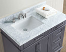 Newport 42" Bathroom Vanity Charcoal Newport 42" Bathroom Vanity Charcoal