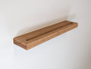 Vinyl Record Floating Shelf in Oak Vinyl Record Floating Shelf in Oak