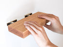 Thick Oak Floating Shelf in 6" to 10" lengths Thick Oak Floating Shelf in 6" to 10" lengths