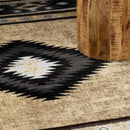 Buckhaven Brown Aztec Carpet Buckhaven Brown Aztec Carpet