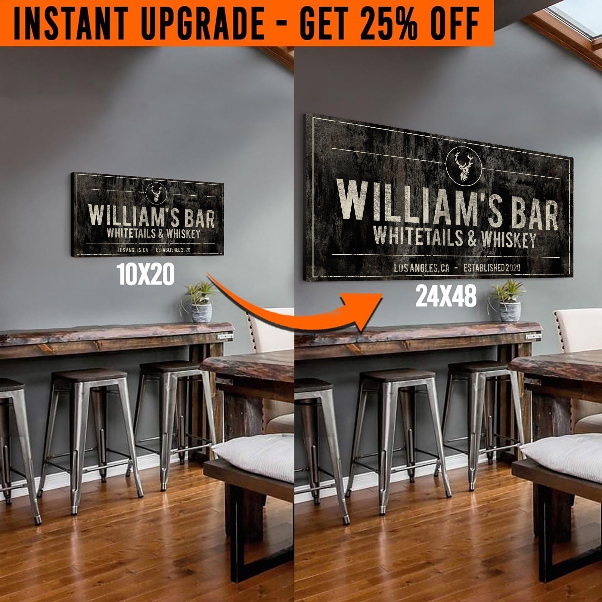 Upgrade Your 20x10 Inches 'Family Patio' (PAS 1104 - Style 2) Canvas To 48x24 Inches main image 1