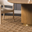 Kuval Checkered Brown Rug Kuval Checkered Brown Rug