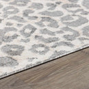 Beige Liversedge Leopard Print Area Rug Beige Liversedge Leopard Print Area Rug