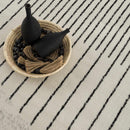 Angus Black&White Geometric Area Rug Angus Black&White Geometric Area Rug