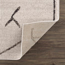 Azzan Cream & Charcoal Area Rug - Clearance Azzan Cream & Charcoal Area Rug - Clearance