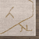 Azzan Cream & Gold Area Rug - Clearance Azzan Cream & Gold Area Rug - Clearance
