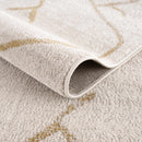 Azzan Cream & Gold Area Rug - Clearance Azzan Cream & Gold Area Rug - Clearance
