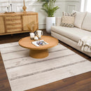 Deja Cream & Charcoal Area Rug - Clearance Deja Cream & Charcoal Area Rug - Clearance