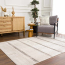 Deja Cream & Charcoal Area Rug - Clearance Deja Cream & Charcoal Area Rug - Clearance