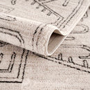 Divya Cream & Charcoal Area Rug - Clearance Divya Cream & Charcoal Area Rug - Clearance