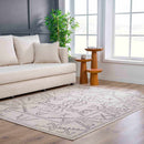 Divya Cream & Charcoal Area Rug - Clearance Divya Cream & Charcoal Area Rug - Clearance