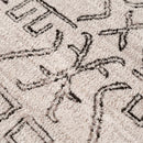 Divya Cream & Charcoal Area Rug - Clearance Divya Cream & Charcoal Area Rug - Clearance