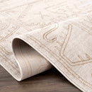 Divya Cream & Gold Area Rug - Clearance Divya Cream & Gold Area Rug - Clearance