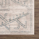 Divya Cream & Silver Blue Area Rug - Clearance Divya Cream & Silver Blue Area Rug - Clearance