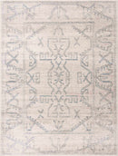 Divya Cream & Silver Blue Area Rug - Clearance Divya Cream & Silver Blue Area Rug - Clearance