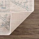 Divya Cream & Silver Blue Area Rug - Clearance Divya Cream & Silver Blue Area Rug - Clearance