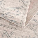 Divya Cream & Silver Blue Area Rug - Clearance Divya Cream & Silver Blue Area Rug - Clearance