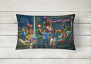 4th of July at Grandpa's USA Canvas Fabric Decorative Pillow PTW2073PW1216 4th of July at Grandpa's USA Canvas Fabric Decorative Pillow PTW2073PW1216