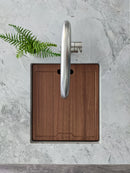 Zeek 15 x 17 Inch Undermount / Drop-In Workstation Sink for RV or Wet Bar 16G Stainless Steel ZH-1517 Zeek 15 x 17 Inch Undermount / Drop-In Workstation Sink for RV or Wet Bar 16G Stainless Steel ZH-1517