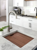 Zeek 15 x 17 Inch Undermount / Drop-In Workstation Sink for RV or Wet Bar 16G Stainless Steel ZH-1517 Zeek 15 x 17 Inch Undermount / Drop-In Workstation Sink for RV or Wet Bar 16G Stainless Steel ZH-1517