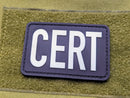 "CERT" 2"X3" PVC Glow Patch "CERT" 2"X3" PVC Glow Patch