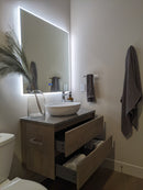 Zeek 36"x36" Backlit LED Square Bathroom Wall Mirror MA3636 Zeek 36"x36" Backlit LED Square Bathroom Wall Mirror MA3636