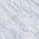 Palia White Dolomite 2"x4" Brick Split Face on 12" x 12" Mesh Mosaic Tile Palia White Dolomite 2"x4" Brick Split Face on 12" x 12" Mesh Mosaic Tile