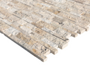 Philadelphia Travertine Split Face Stacked Stone Ledger Panel Philadelphia Travertine Split Face Stacked Stone Ledger Panel