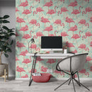Pink Flamingo Wallpaper Removable Wallpaper Pink Flamingo Wallpaper Removable Wallpaper