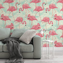 Pink Flamingo Wallpaper Removable Wallpaper Pink Flamingo Wallpaper Removable Wallpaper