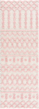 Darva Pink Plush Area Carpet Darva Pink Plush Area Carpet