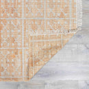 Rice Handcrafted Fringed Jute Carpet Rice Handcrafted Fringed Jute Carpet