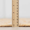 Rice Handcrafted Fringed Jute Carpet Rice Handcrafted Fringed Jute Carpet