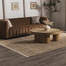 Rice Handcrafted Fringed Jute Carpet Rice Handcrafted Fringed Jute Carpet