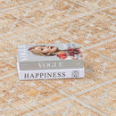 Rice Handcrafted Fringed Jute Carpet Rice Handcrafted Fringed Jute Carpet