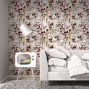 Red Flower Wallpaper - Rose Hip Wallpaper Red Flower Wallpaper - Rose Hip Wallpaper