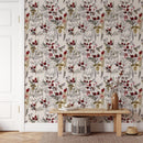 Red Flower Wallpaper - Rose Hip Wallpaper Red Flower Wallpaper - Rose Hip Wallpaper