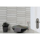 MSI Renzo Dove Pickett Glossy Ceramic Wall Tile 2.5"x13" MSI Renzo Dove Pickett Glossy Ceramic Wall Tile 2.5"x13"