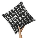 "Elder Futhark Runes" Throw Pillow "Elder Futhark Runes" Throw Pillow