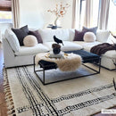 Ryuu Black & White Area Rug Ryuu Black & White Area Rug