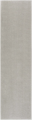 Judy Solid Gray Washable Shag Rug Judy Solid Gray Washable Shag Rug