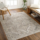Barny Beige Flat Pile Washable Rug Barny Beige Flat Pile Washable Rug