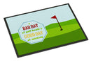 A Bad Day at Golf Doormat - 18x27 Decorative Floor Mat β Indoor/Outdoor Rug with Artistic Flair SB3091MAT A Bad Day at Golf Doormat - 18x27 Decorative Floor Mat β Indoor/Outdoor Rug with Artistic Flair SB3091MAT