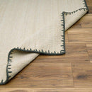 Ayumu Off White Hand Woven Wool Area Rug Ayumu Off White Hand Woven Wool Area Rug
