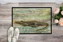 Alligator Sunset Doormat - 18x27 Decorative Floor Mat β Indoor/Outdoor Rug with Artistic Flair SC2016MAT Alligator Sunset Doormat - 18x27 Decorative Floor Mat β Indoor/Outdoor Rug with Artistic Flair SC2016MAT